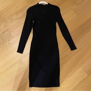 & other stories stretchy evening dress size us 4